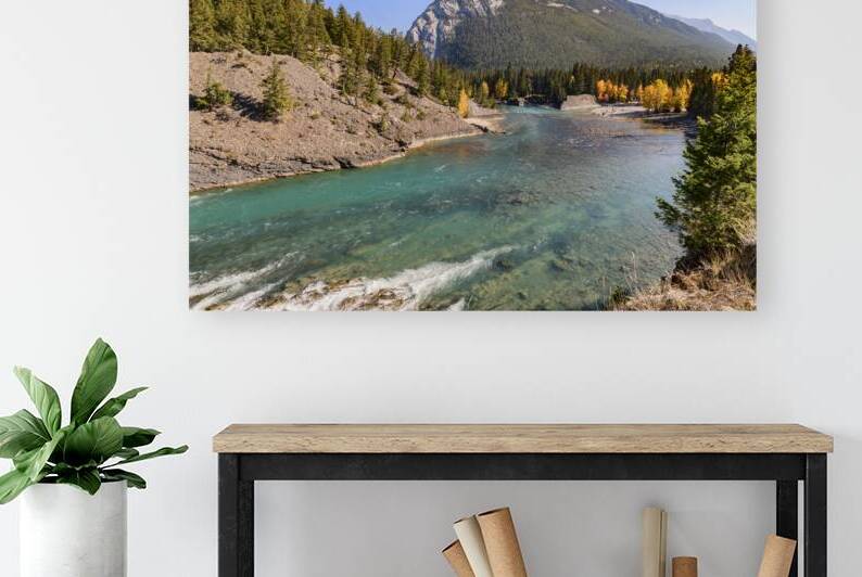 bow river bend 2621 by Justin Richard Batten