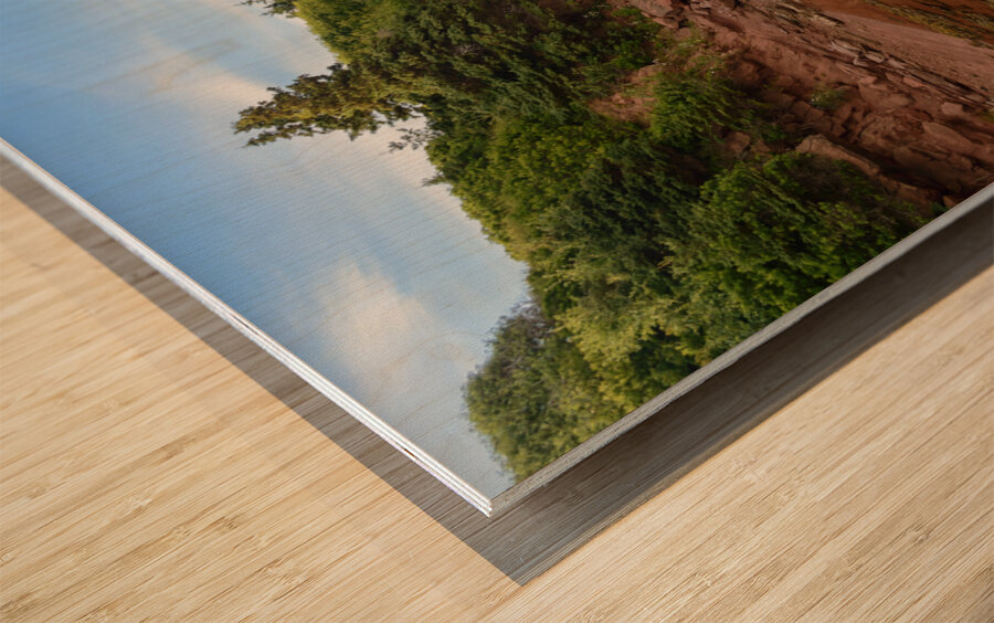 Basin Head PEI river Wood print