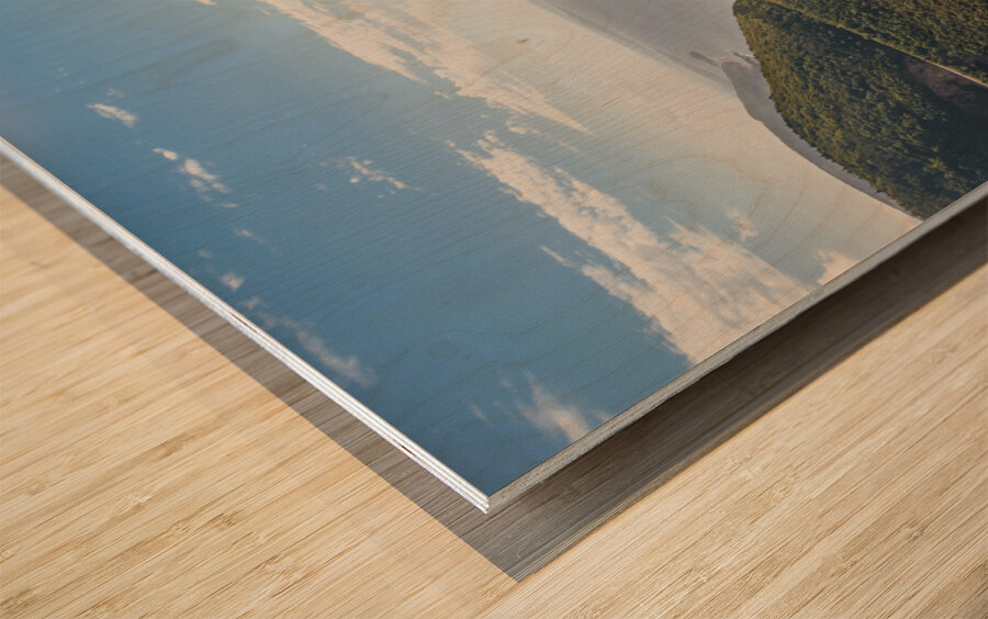 Skyline trail lookout Wood print